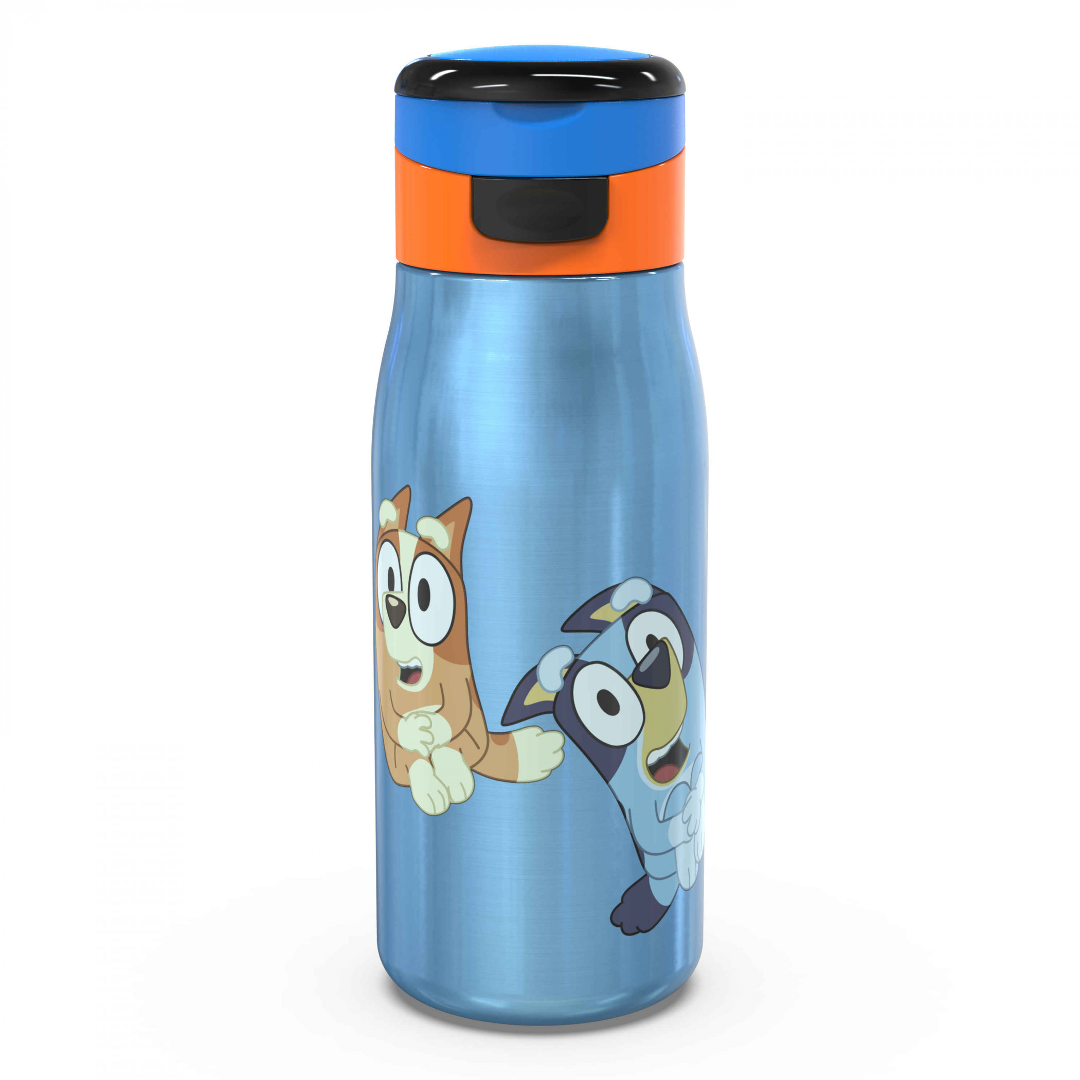 Bluey and Bingo 13.5oz Stainless Steel Double Walled Water Bottle